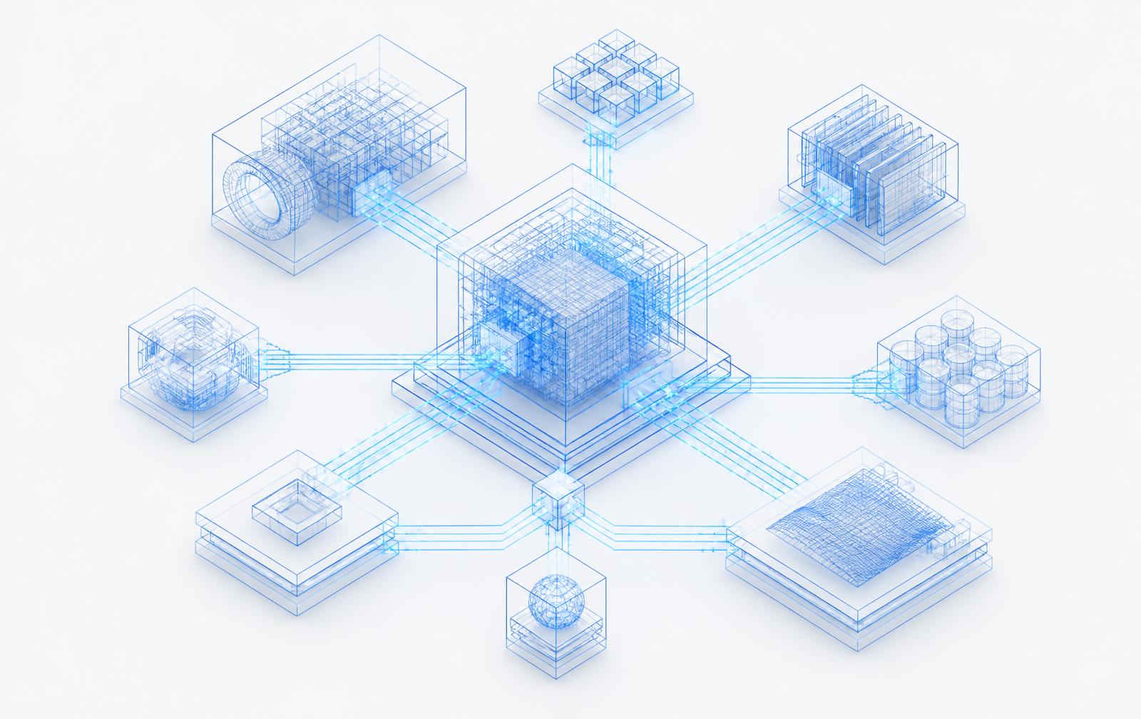 AXIOM Engine — vernetzte Module